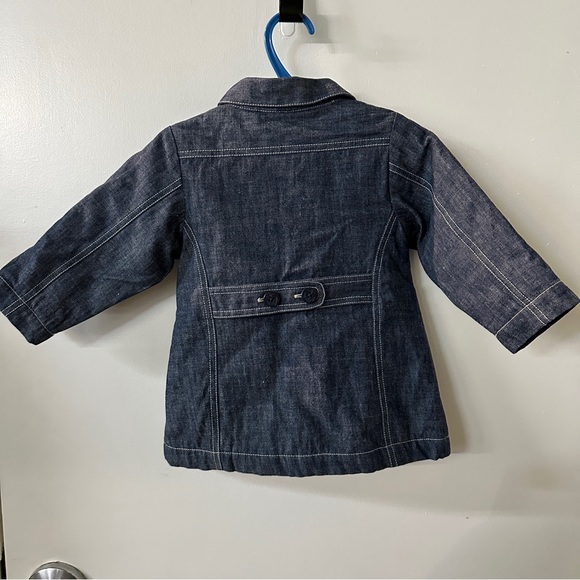 18-24m Denim Lined Peacoat - Picture 4 of 4